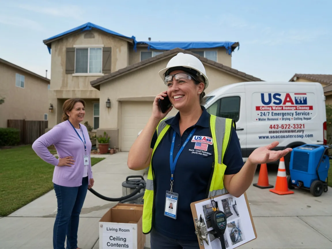 Ceiling Water Damage Restoration Saraland, AL FAQs