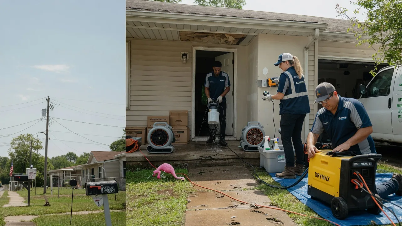Storm Damage Water Removal in Saraland, AL near me